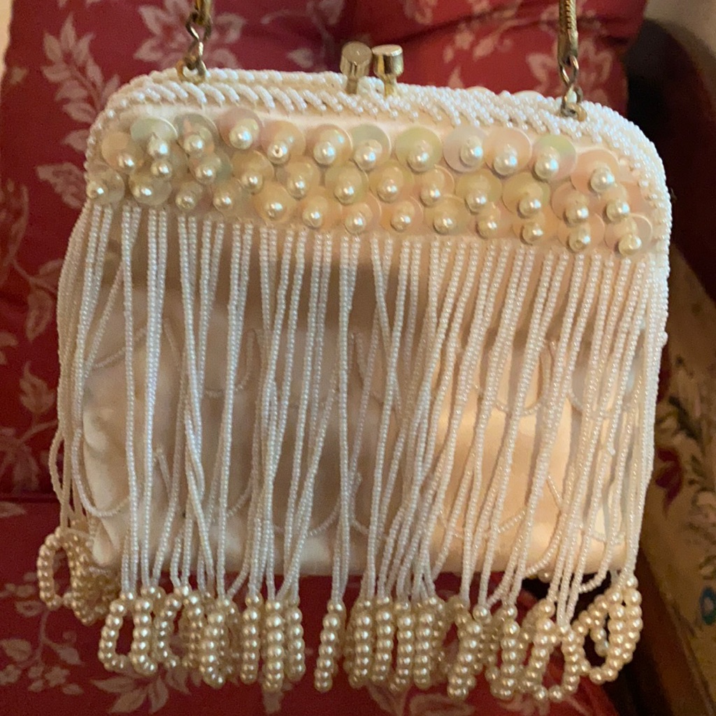 Antique Hand Beaded Purse